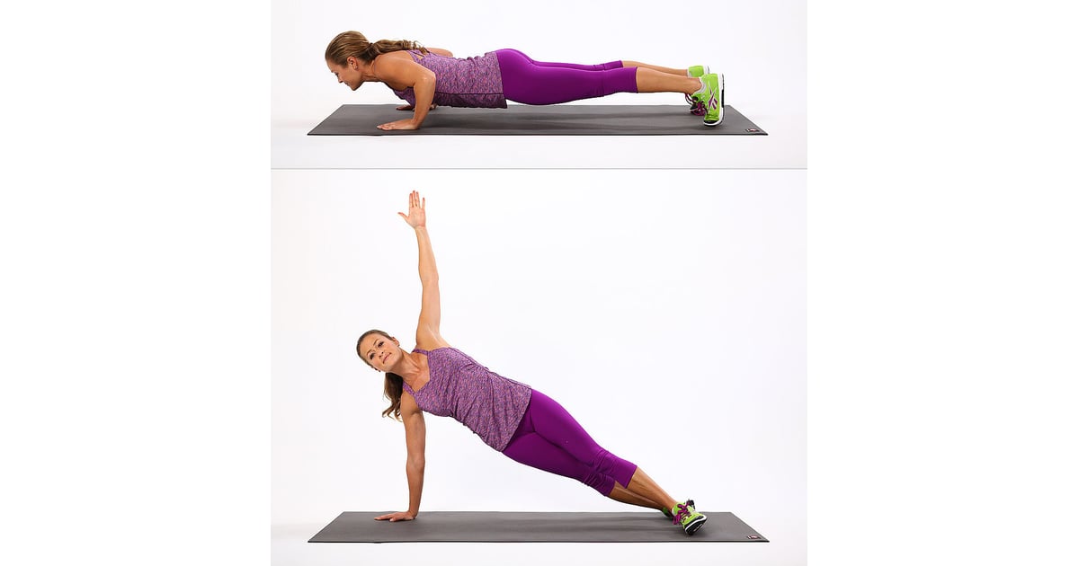 Zeg opzij Zegevieren Productie Push-Up to Side Plank | A 25-Minute Cardio and Strength Workout, No  Equipment Needed | POPSUGAR Fitness Photo 3