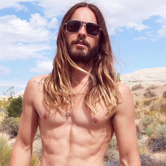 Shirtless Jared Leto Wearing a Fanny Pack | Picture