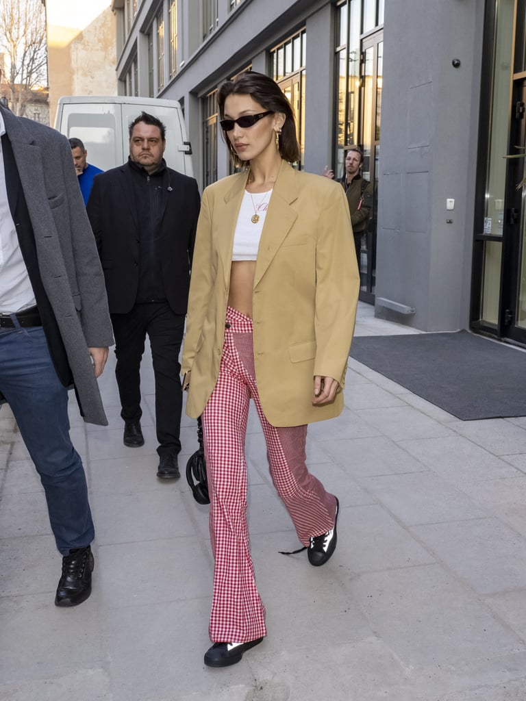 Bella Hadid's Street Style at Paris Fashion Week