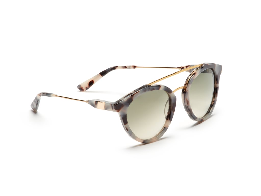"Westward Leaning's brand-new release features these double bridge tortoise shell frames ($225). They're a contemporary update to my everyday shades — plus, I'll feel even better knowing that 25 percent of the proceeds on the brand's Spring collection is going to the United Nations Foundation." — HWM