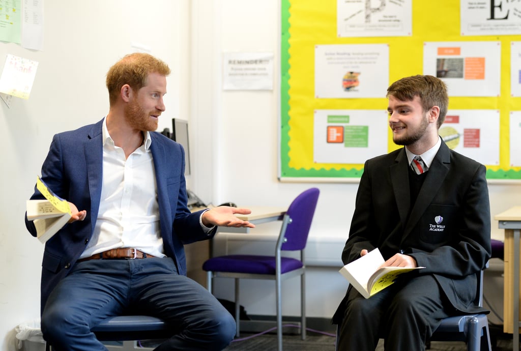 Prince Harry in Nottingham on World Mental Health Day Photos