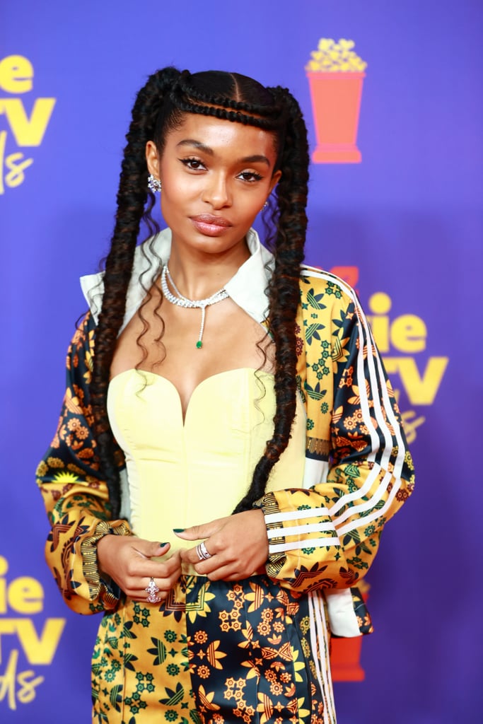 Yara Shahidi's Adidas Originals Tracksuit at the MTV Awards