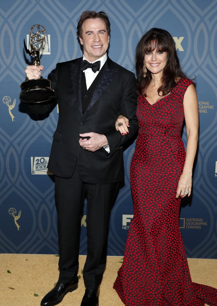 Pictured: John Travolta and Kelly Preston