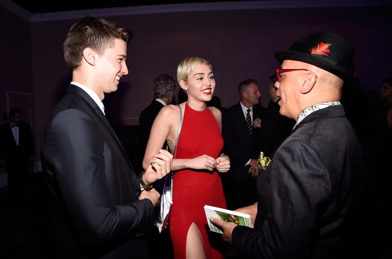 Patrick Schwarzenegger and Miley Cyrus