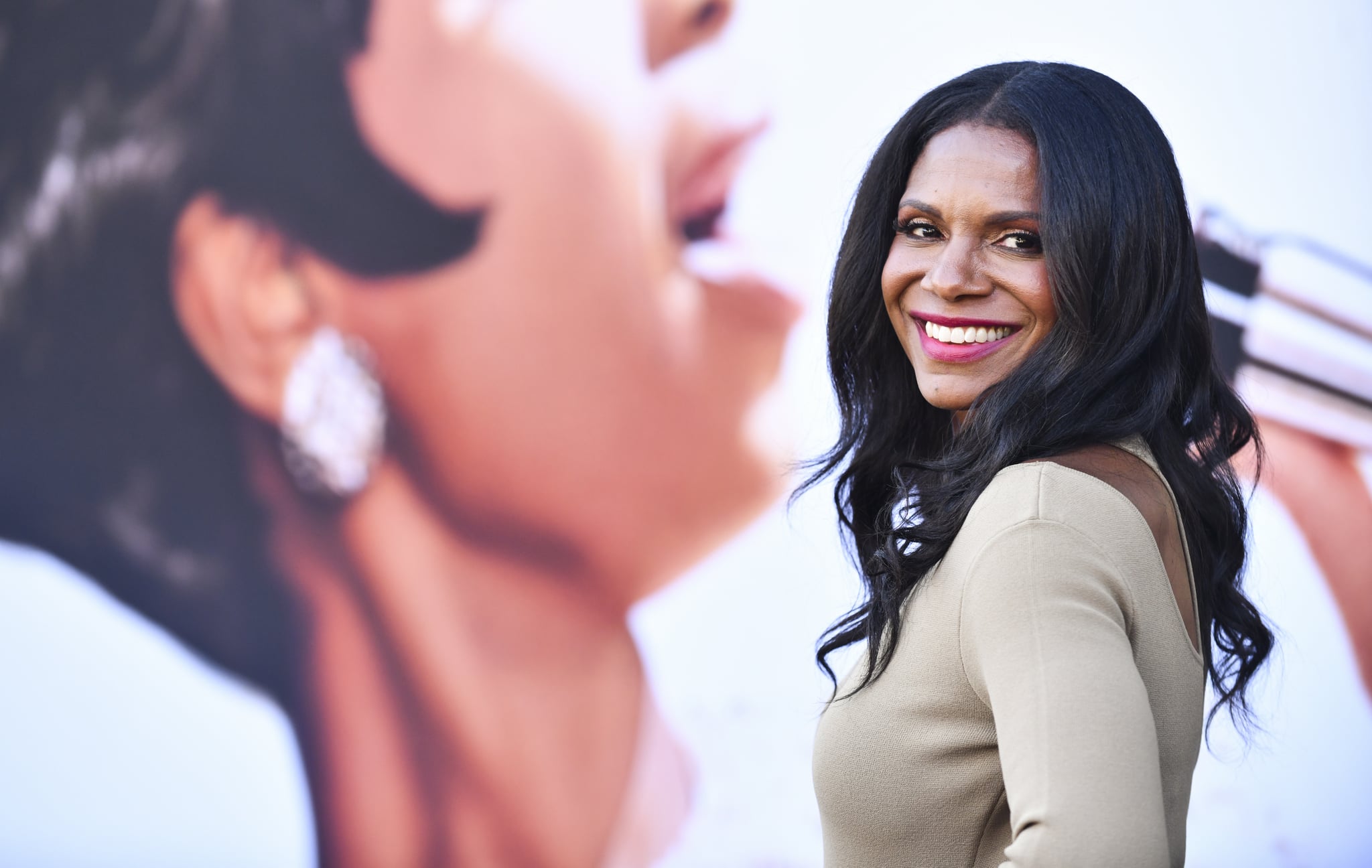 LOS ANGELES, CALIFORNIA - AUGUST 08: Audra McDonald attends the Los Angeles premiere of MGM's 