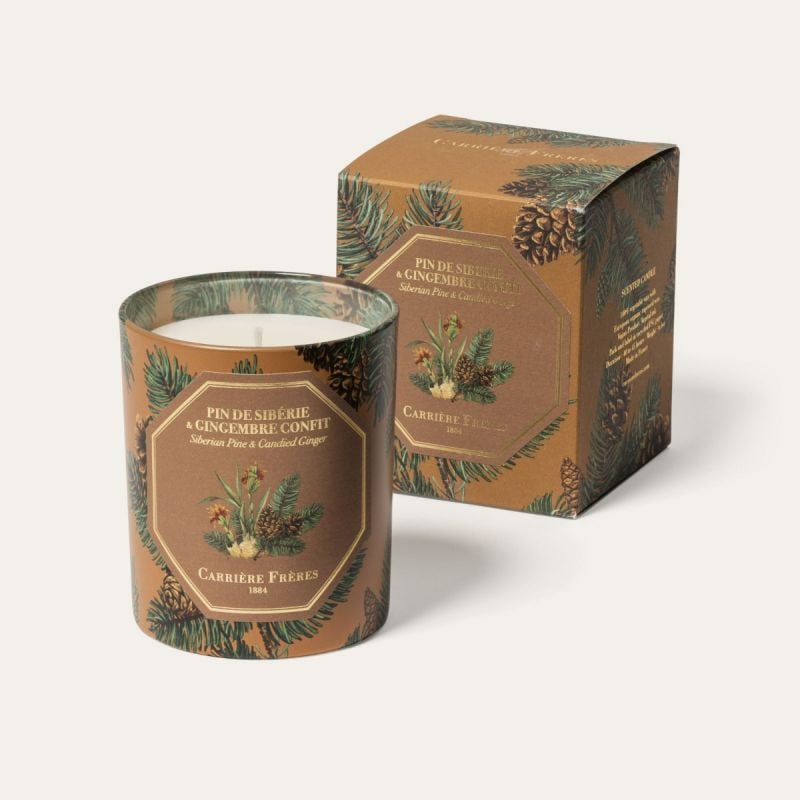 Siberian Pine and Candied Ginger Candle