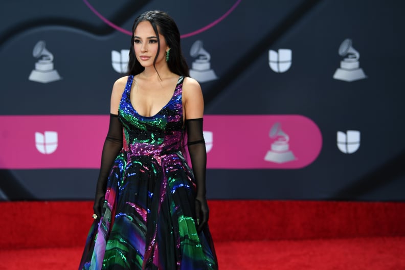becky g purple dress Becky G "Variety's 2022 Power of Young Hollywood" Red Carpet