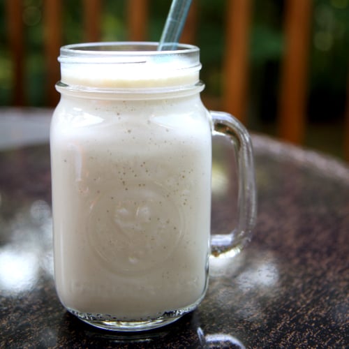 Vegan Vanilla Milkshake Smoothie Vegan Vanilla Milkshake Smoothie