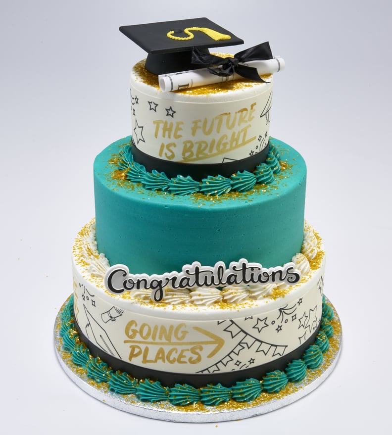 3-Tier Graduation Cake