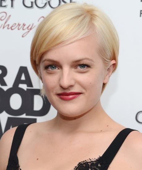 Elisabeth Moss S New Short Blond Hair Popsugar Beauty