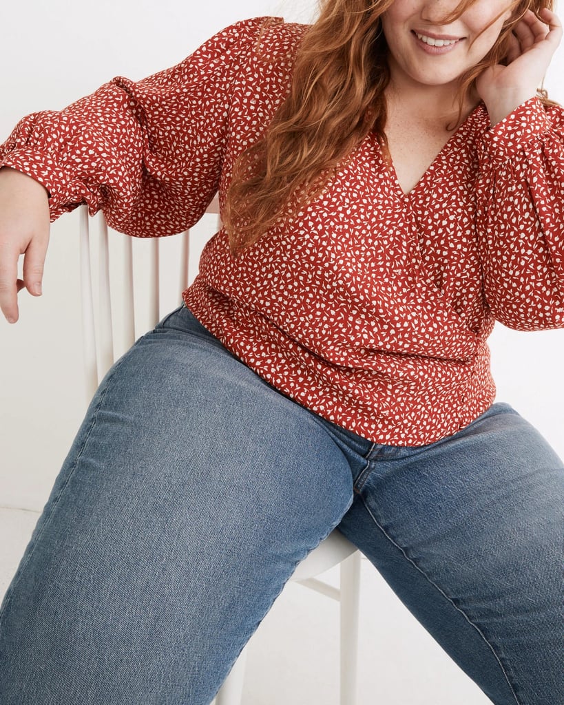 A Picnic-Inspired Top: Madewell x Dia & Co Kinston Wrap Top