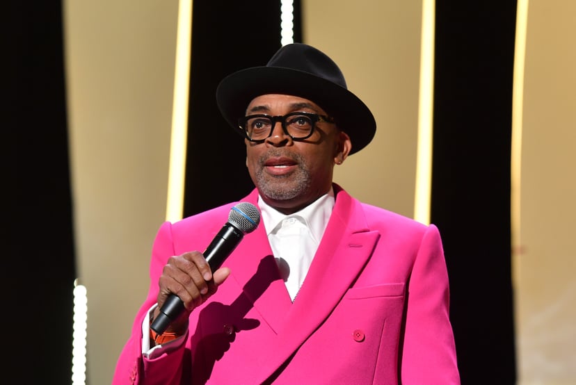 CANNES, FRANCE - JULY 06: Jury president and Director Spike Lee during the opening ceremony of the 74th annual Cannes Film Festival on July 06, 2021 in Cannes, France. (Photo by Stephane Cardinale - Corbis/Corbis via Getty Images)