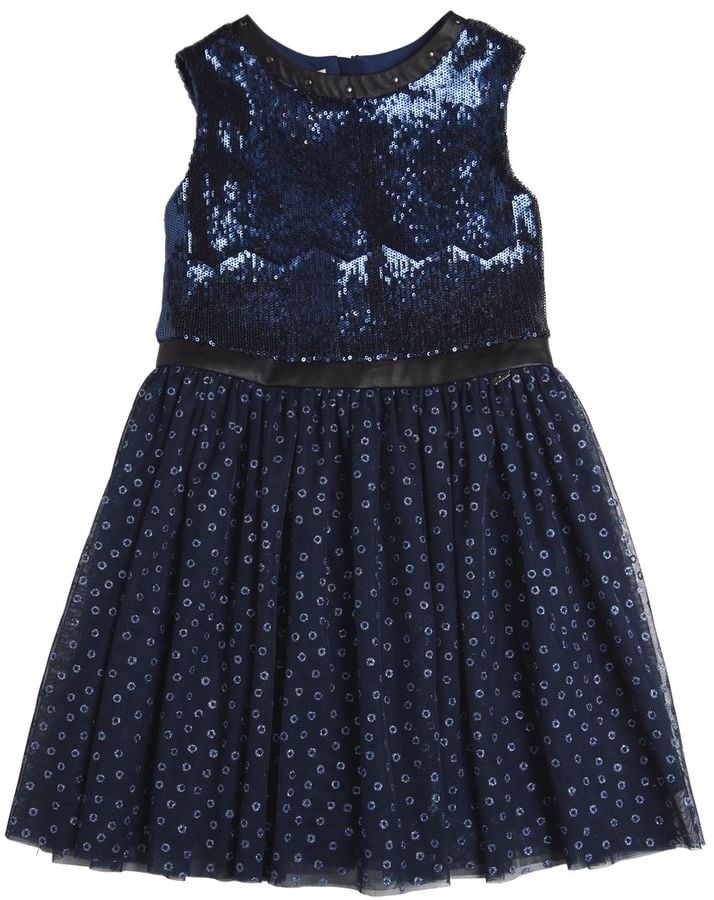 Sequins and Tulle Party Dress