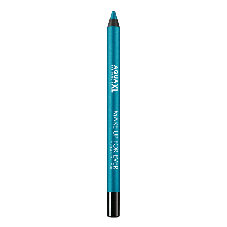 Make Up For Ever Aqua XL Eye Pencil in Iridescent Blue With Green Sparkle
