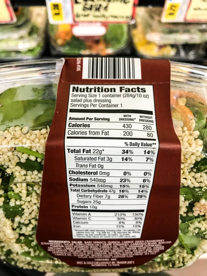 Super Spinach Salad (4) Best Trader Joe's Salads 2019 POPSUGAR