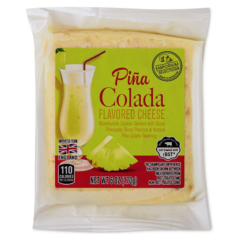 Aldi's Piña Colada Wensleydale Cheese
