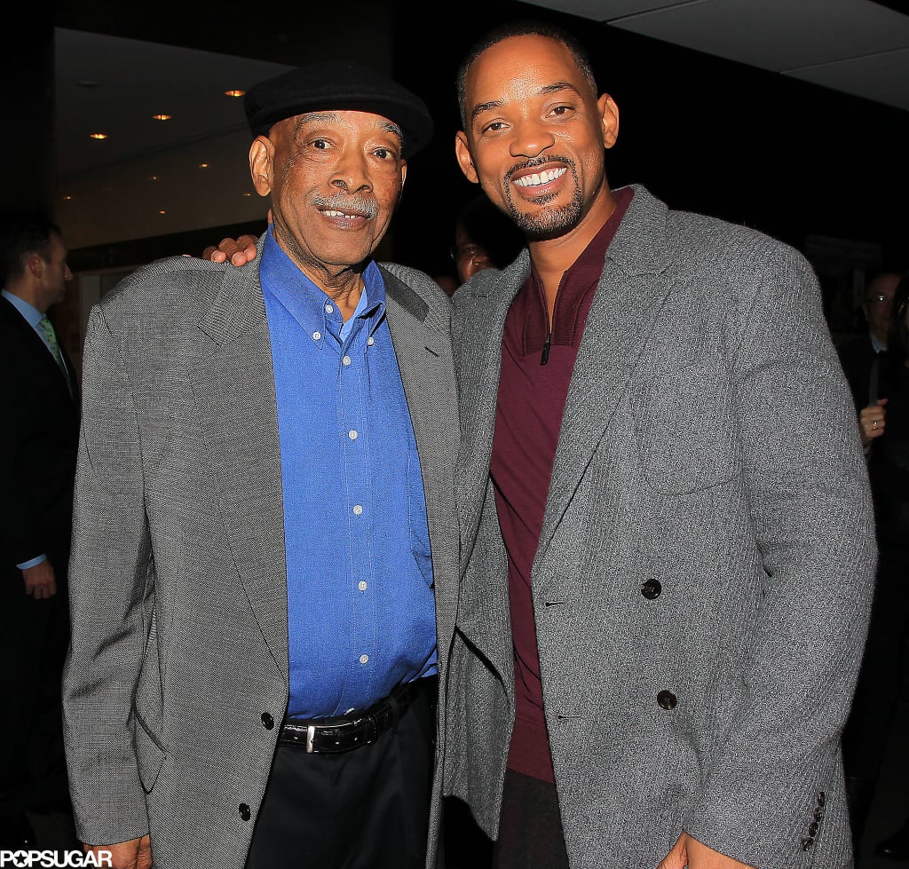Will Smith and His Dad at a Screening November 2015 | POPSUGAR Celebrity