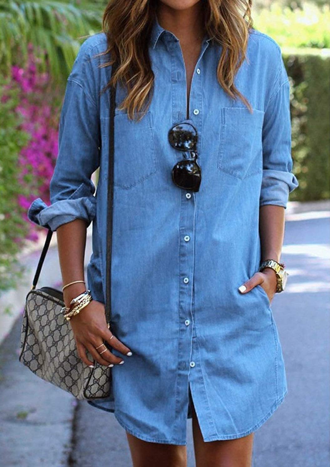 Denim Dresses From Amazon | POPSUGAR ...