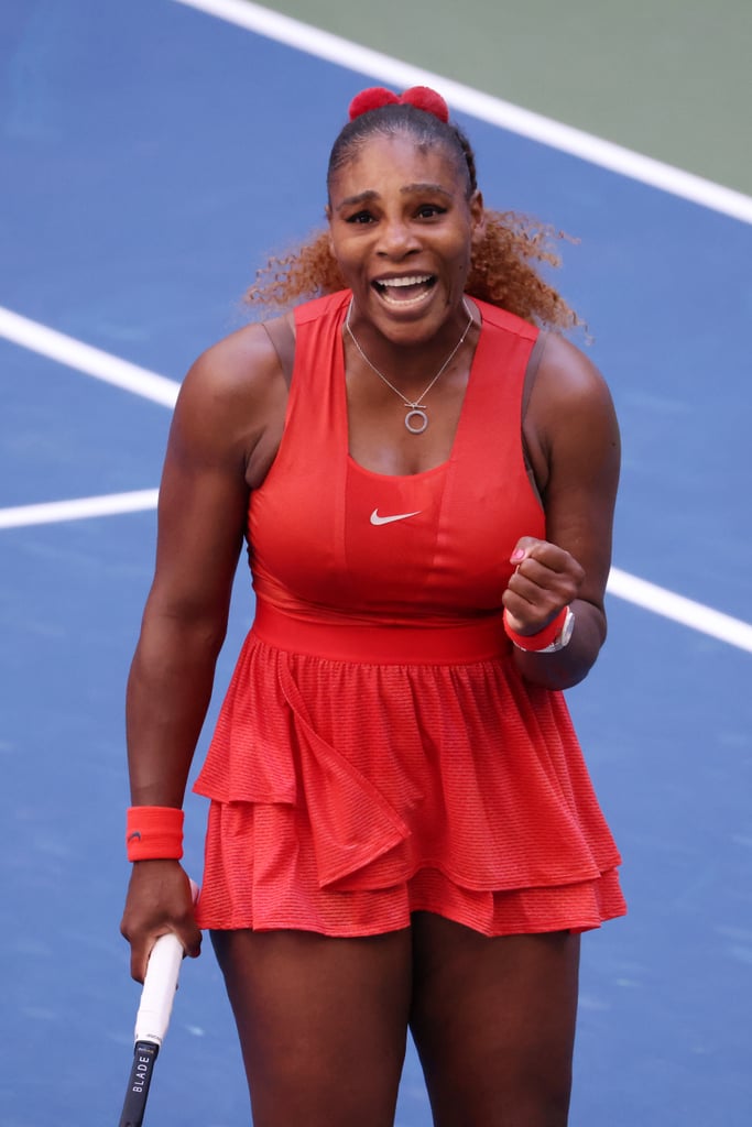 Serena Williams Gets Support From Her Daughter at US Open