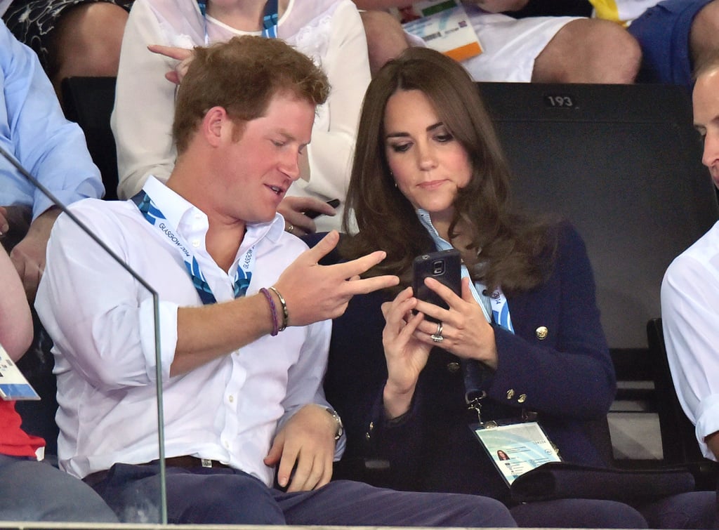 The Duke and Duchess of Cambridge at Commonwealth Games 2014