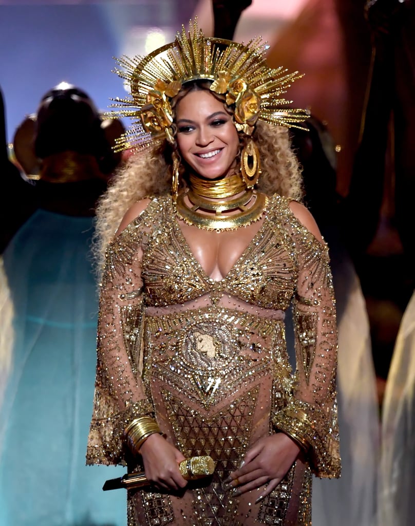 Beyonce Knowles at the 2017 Grammys