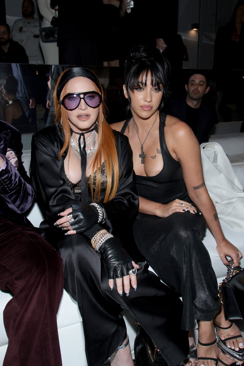 Madonna and Lourdes Leon at Tom Ford During New York Fashion Week