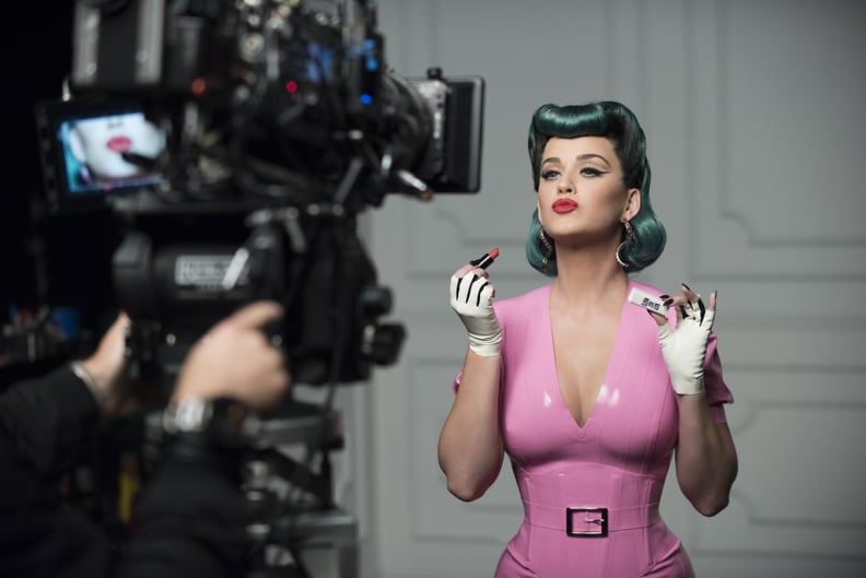 An Exclusive Behind-the-Scenes Image of Katy Perry For CoverGirl