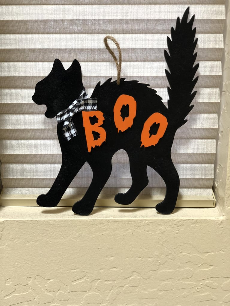 Halloween Cat Sign