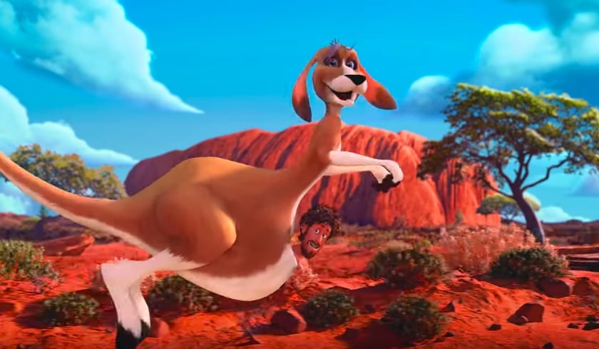 Sia as a Kangaroo