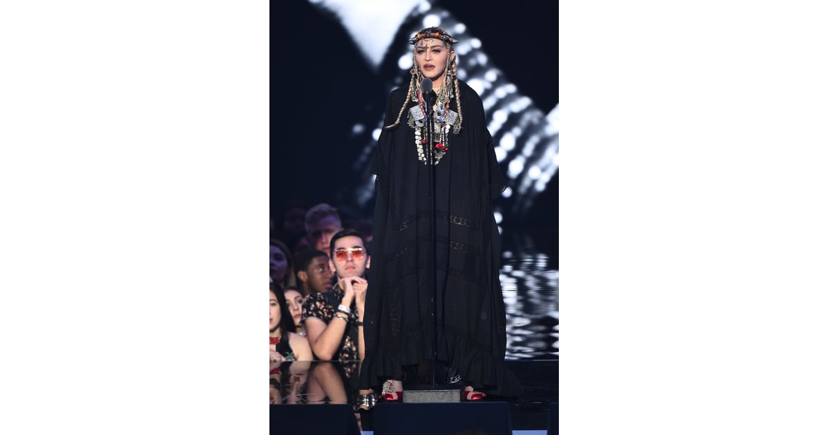 Madonnas Outfit At The 2018 Mtv Vmas Popsugar Fashion Photo 5 3039