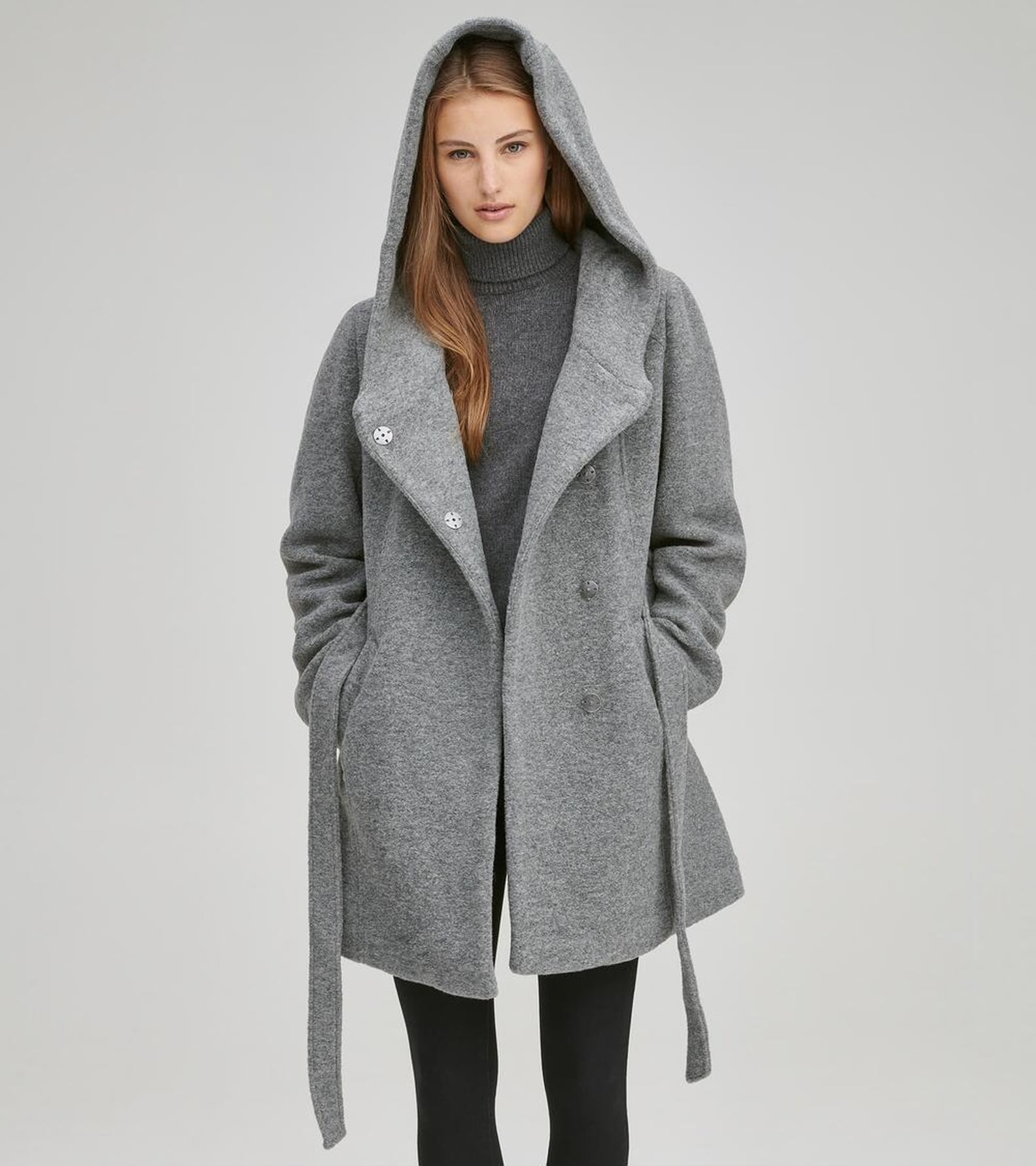 Meghan Markle's Gray Coat 2018 | POPSUGAR Fashion