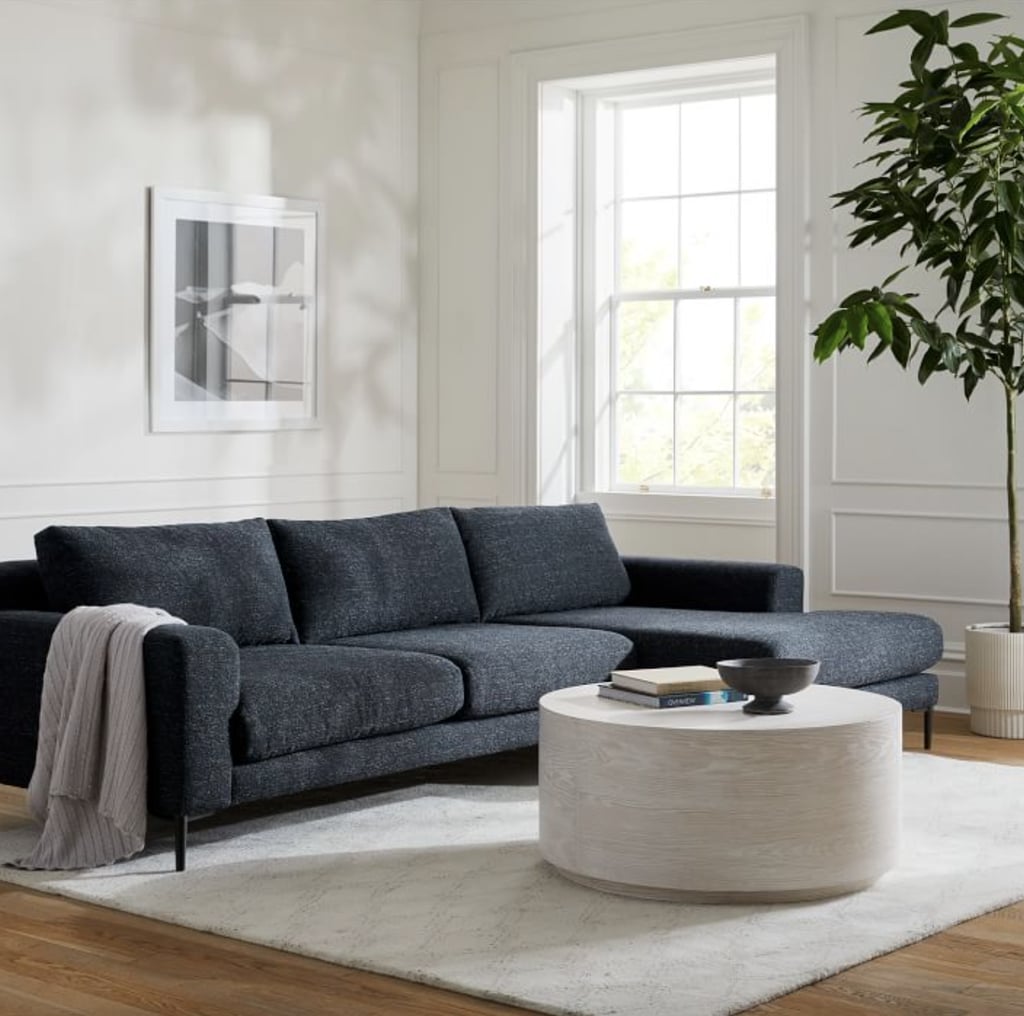 A Practical Sectional: West Elm Harper 2-Piece Chaise Sectional