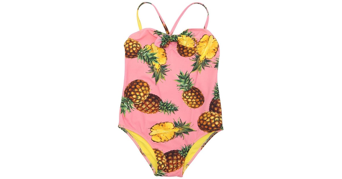 Dolce & Gabbana Pineapple-Print Lycra One-Piece Swimsuit | Trendiest ...