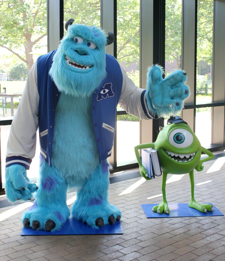 . . . and Sulley and Mike Wazowski from Monsters, Inc.