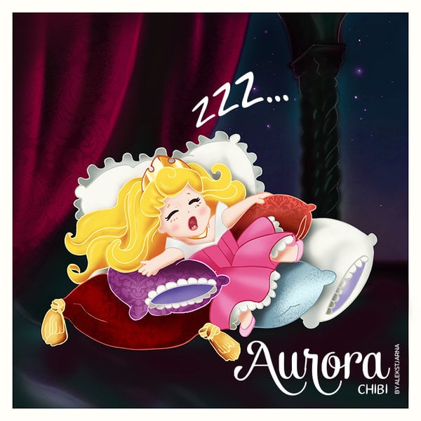 Disney Aurora Chibi