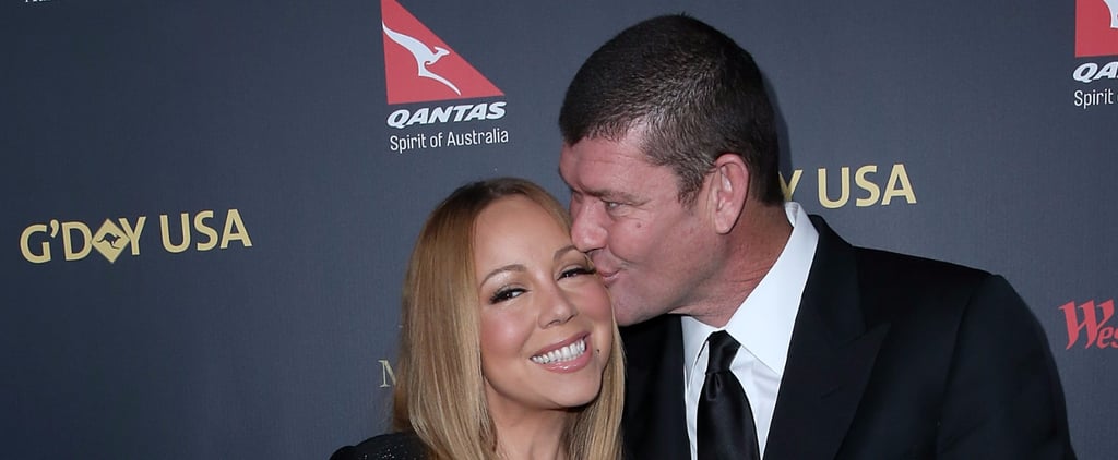 Mariah Carey and James Packer's First Appearance as Engaged