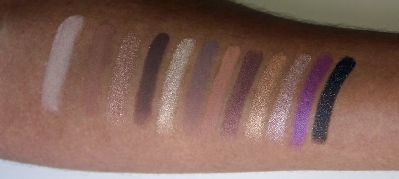 Too Faced Merry Macarons Palette Swatched on Dark Skin