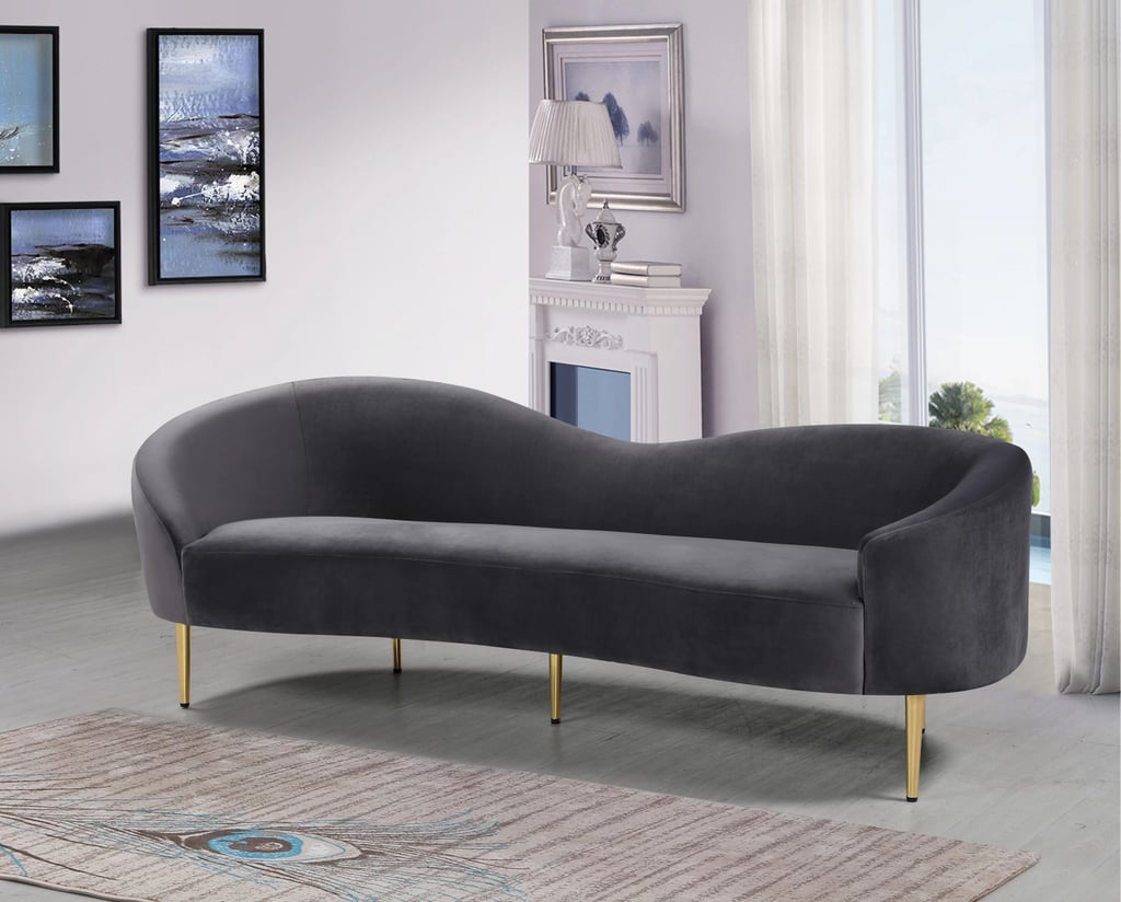 The Best Curved Velvet Sofa For Small Spaces