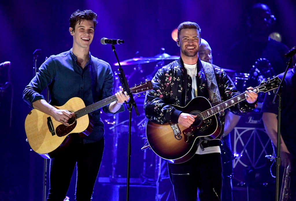 Justin Timberlake and Shawn Mendes iHeartRadio Performance