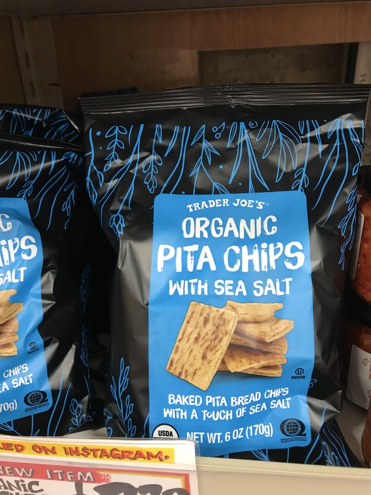 Trader Joe's Organic Pita Chips With Sea Salt (2) Best New Trader