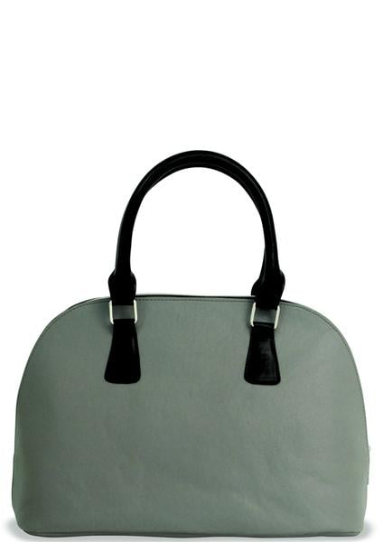 Grey Bowler Insulated Cooler Lunch Handbag