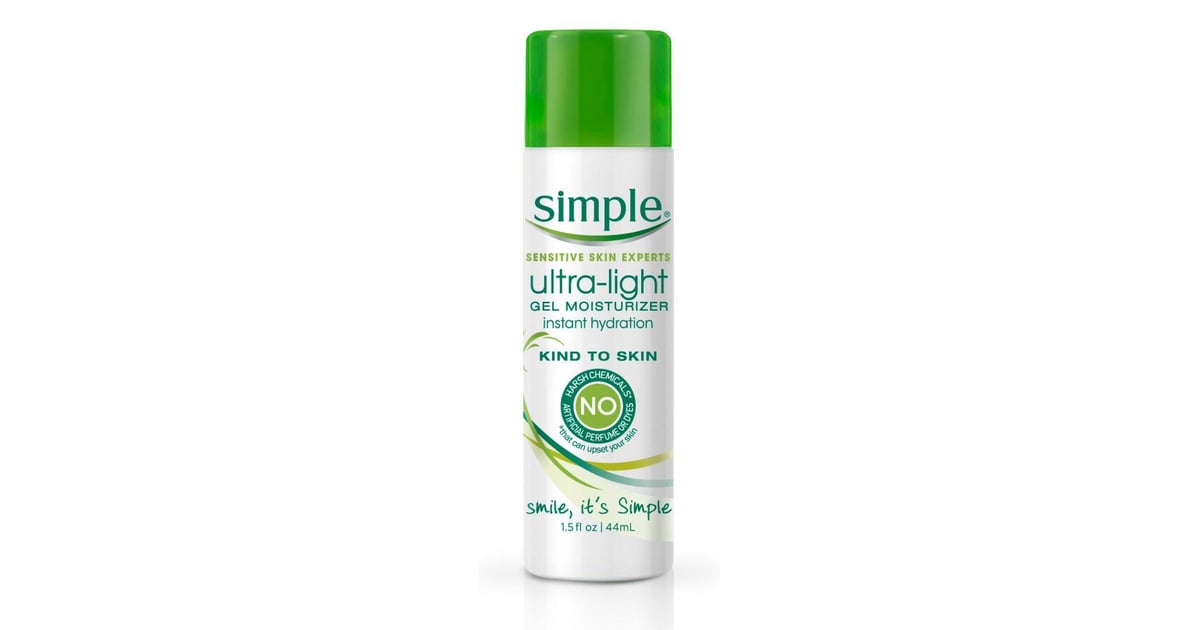 Simple Hydrating Ultra Light Gel Moisturizer Best Skin Care Products