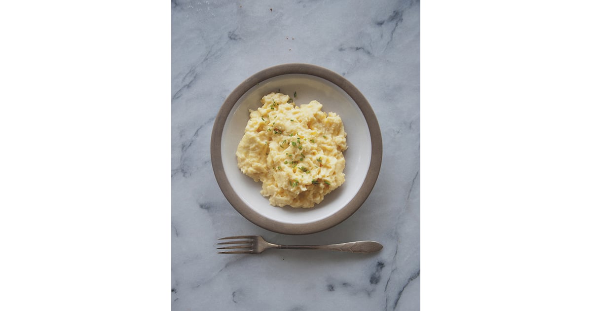 Heavy Cream SecretIngredient Scrambled Egg Recipes POPSUGAR Food