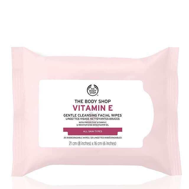 The Body Shop Vitamin E Gentle Facial Cleansing Wipes