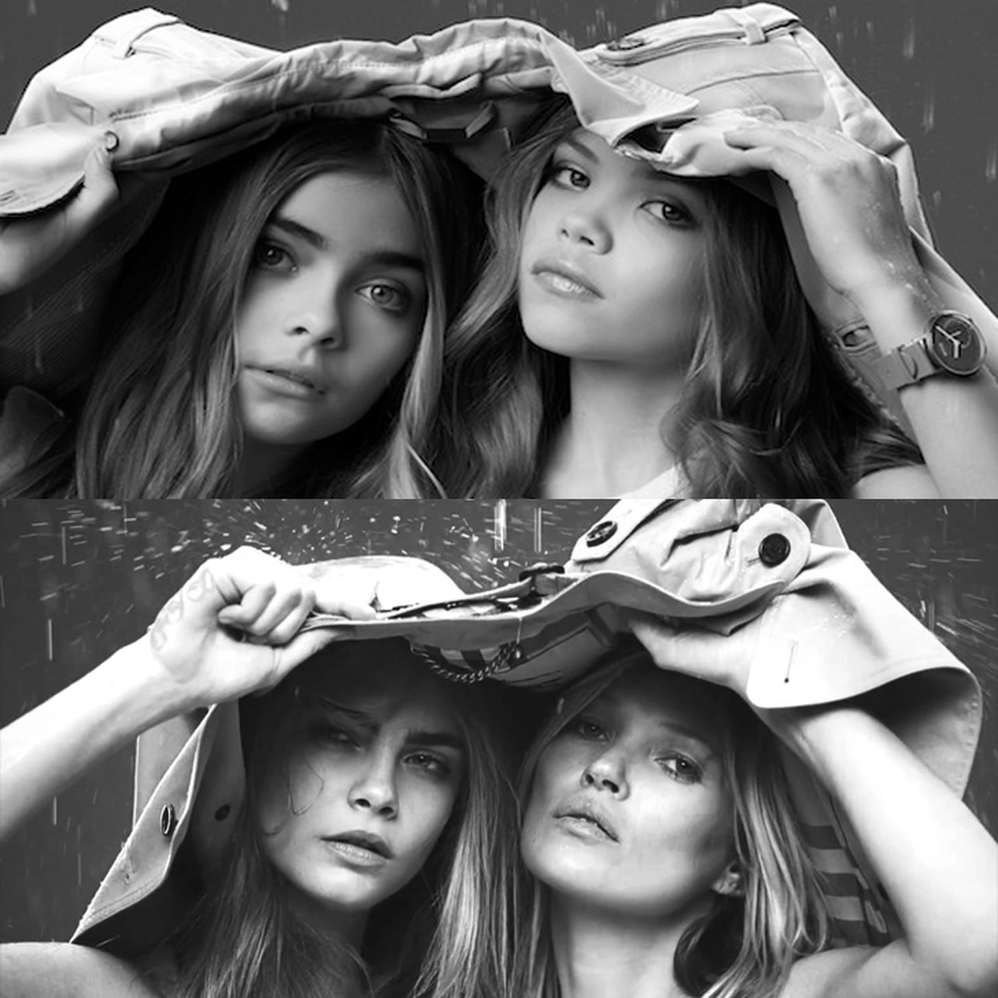 Child Models Re-Create Cara Delevingne and Kate Moss Ads | POPSUGAR Fashion