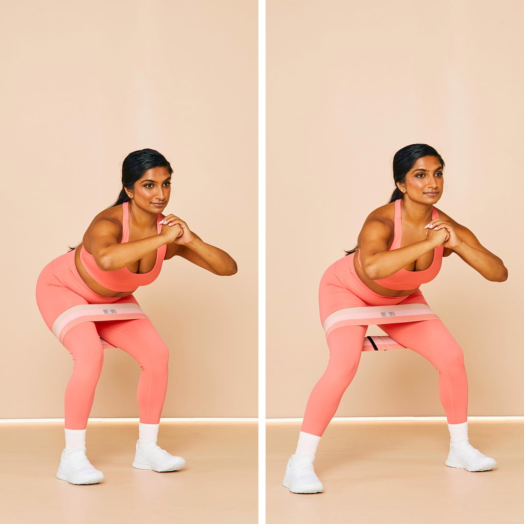 Glute Exercise: Lateral Squat Walk