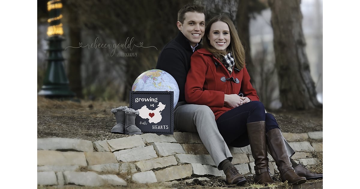 A Professional Adoption Photo Shoot | Creative Adoption Announcement