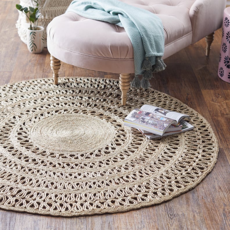 Drew Barrymore Flower Home Round Jute Area Rug