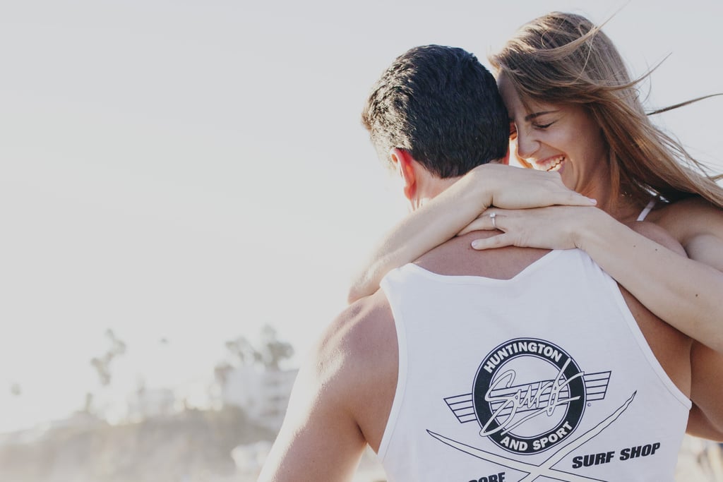 Casual Beach Engagement Shoot