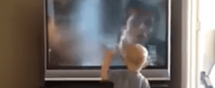 Boy Impersonates Rocky Balboa Training Montage